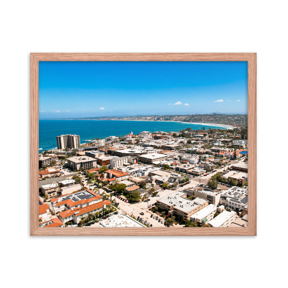 La Jolla Village Framed poster
