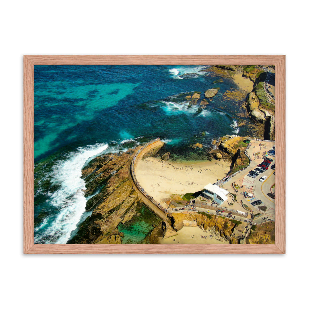 Kids Pool Framed poster