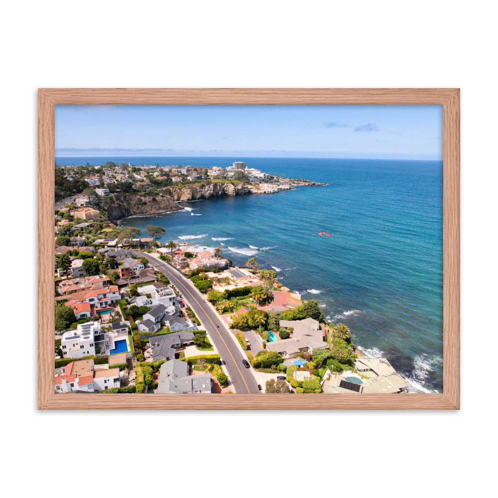La Jolla Cove Framed poster