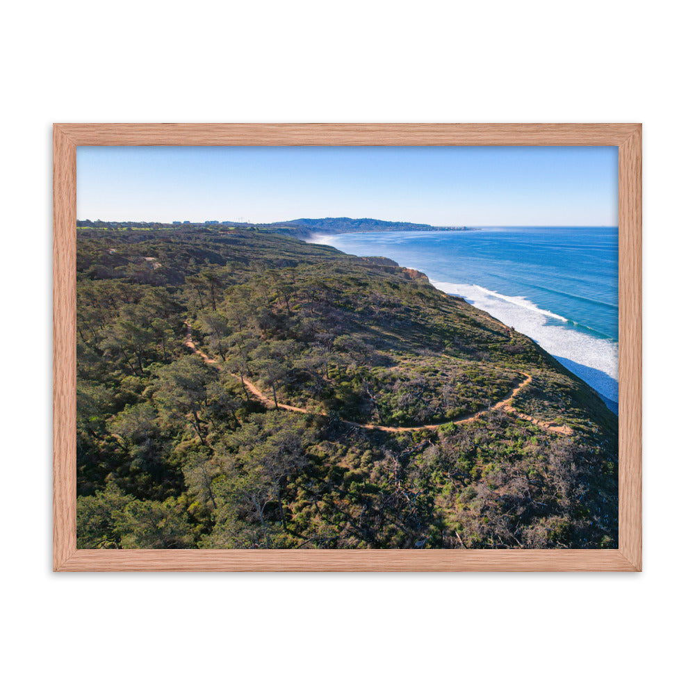 Hiking Framed poster