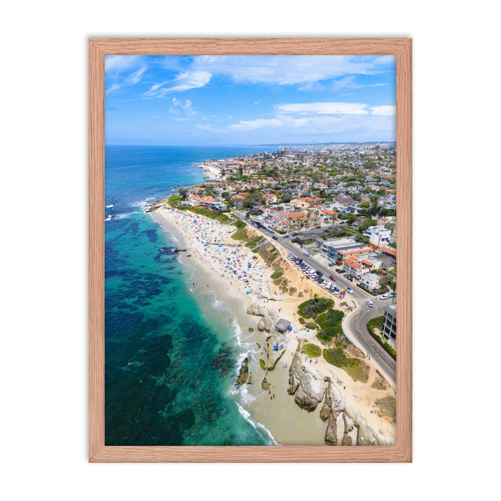 Windansea Summer Framed poster