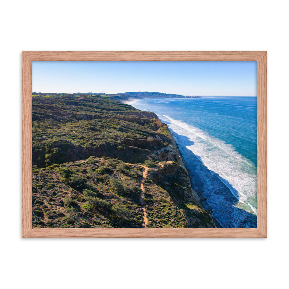 Morning Hike Framed poster