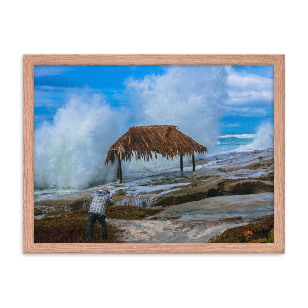 The Old Man & The Sea Framed poster