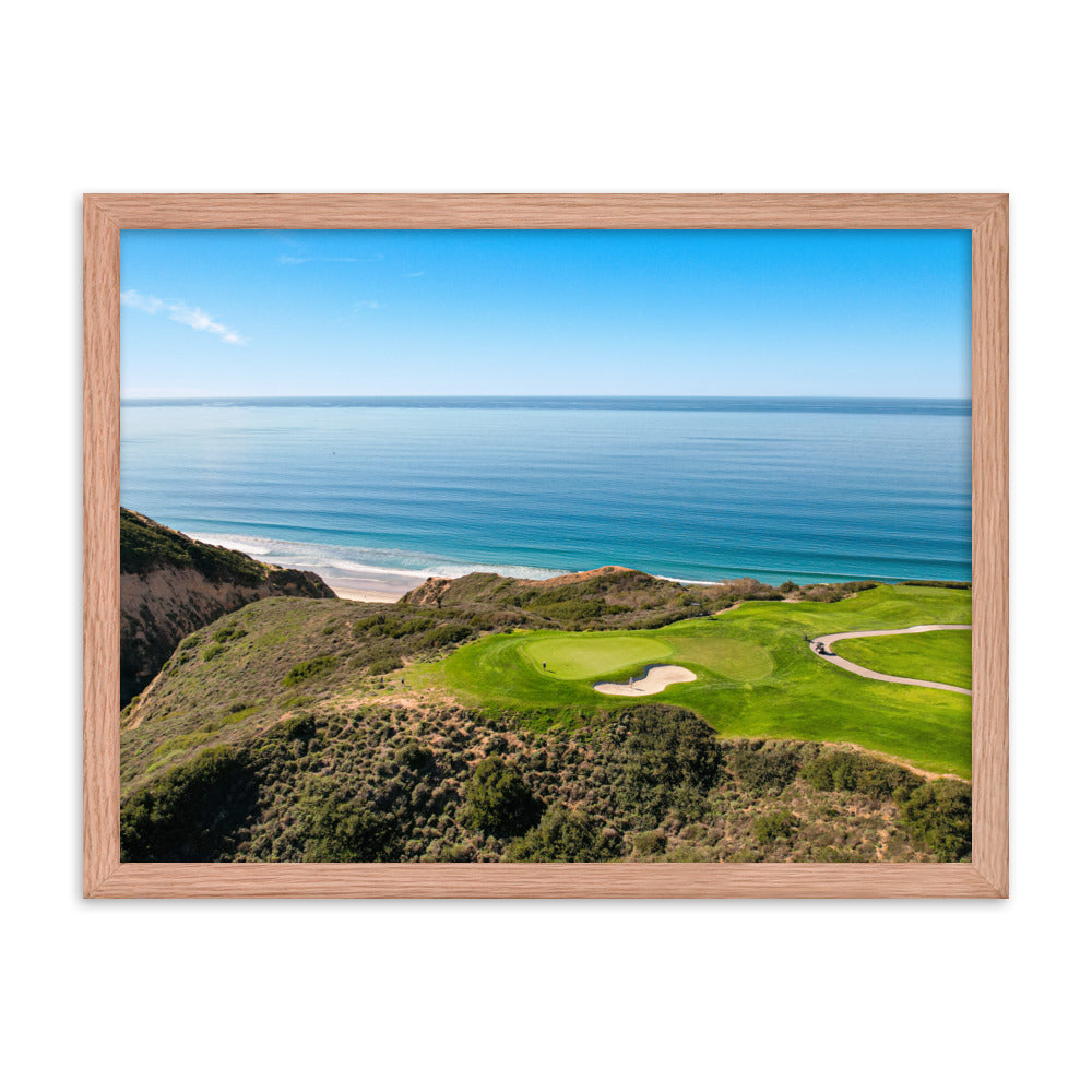 Golf Torrey Pines Framed poster