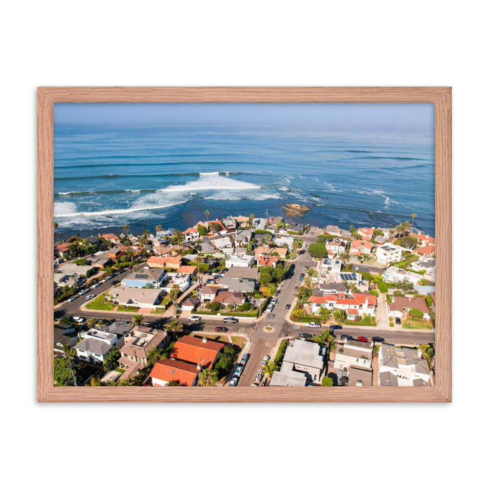 Birdrock Is Breaking Framed poster