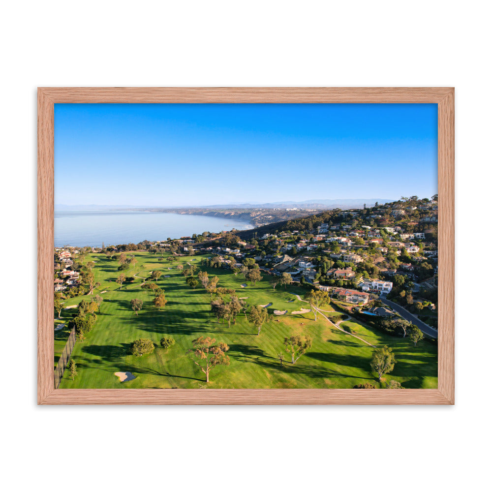 Morning At The Country Club Framed poster