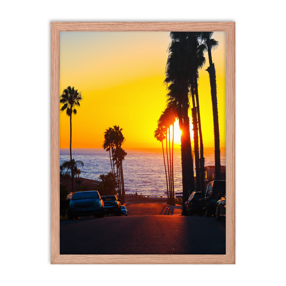 Palomar Ave Framed poster