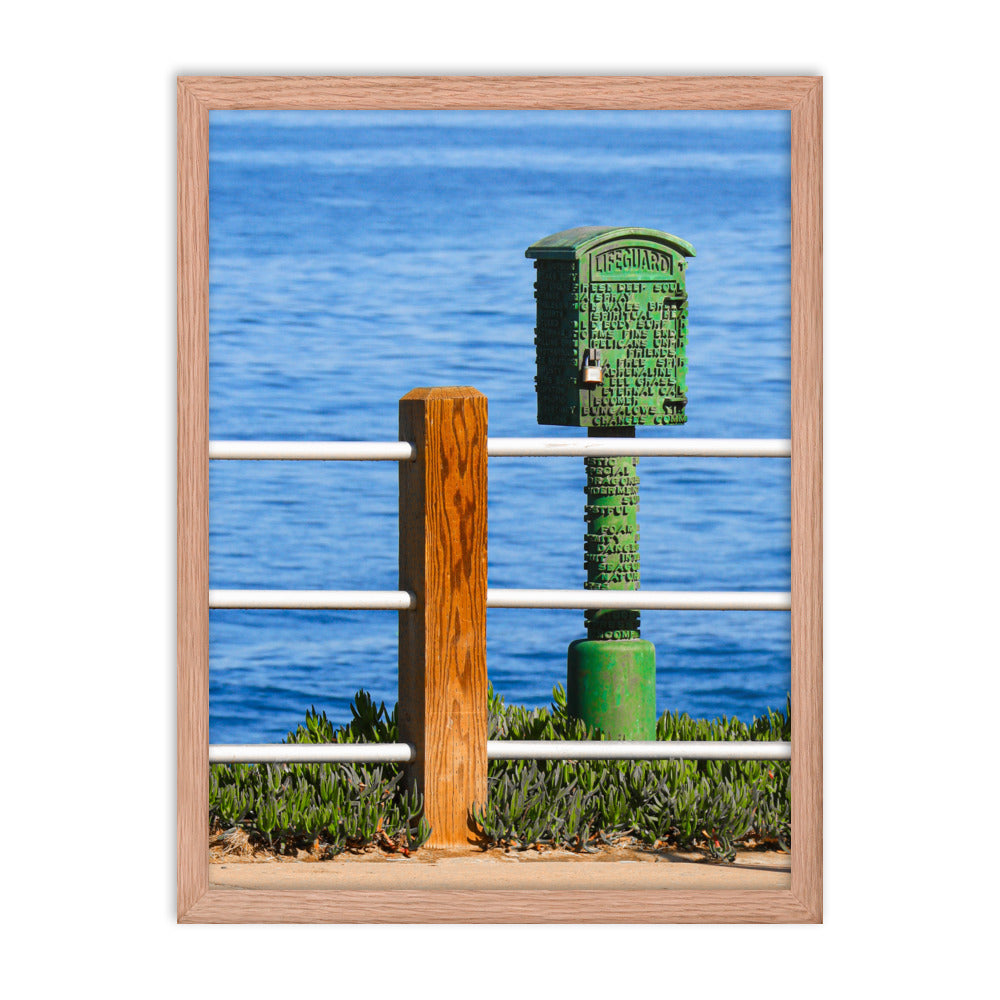 What's In The Box Framed poster