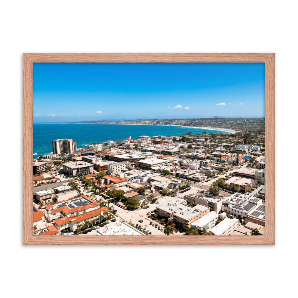 La Jolla Village Framed poster