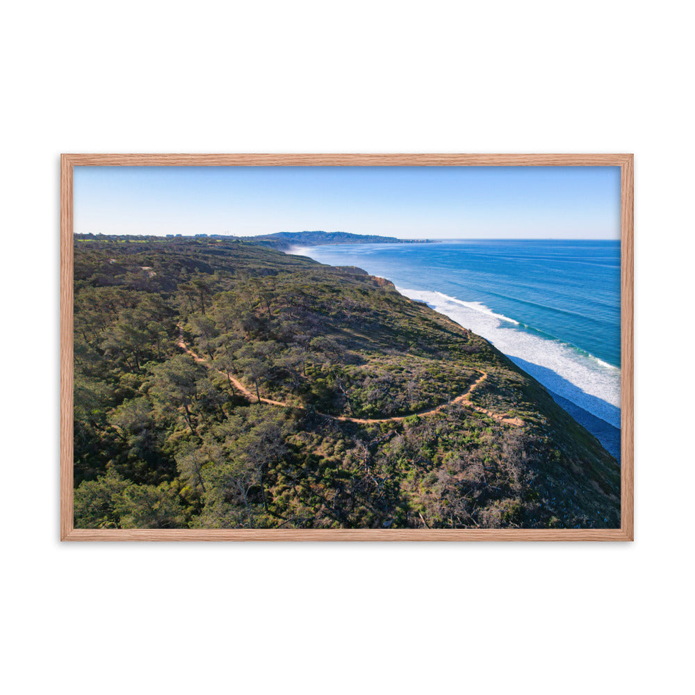 Hiking Framed poster