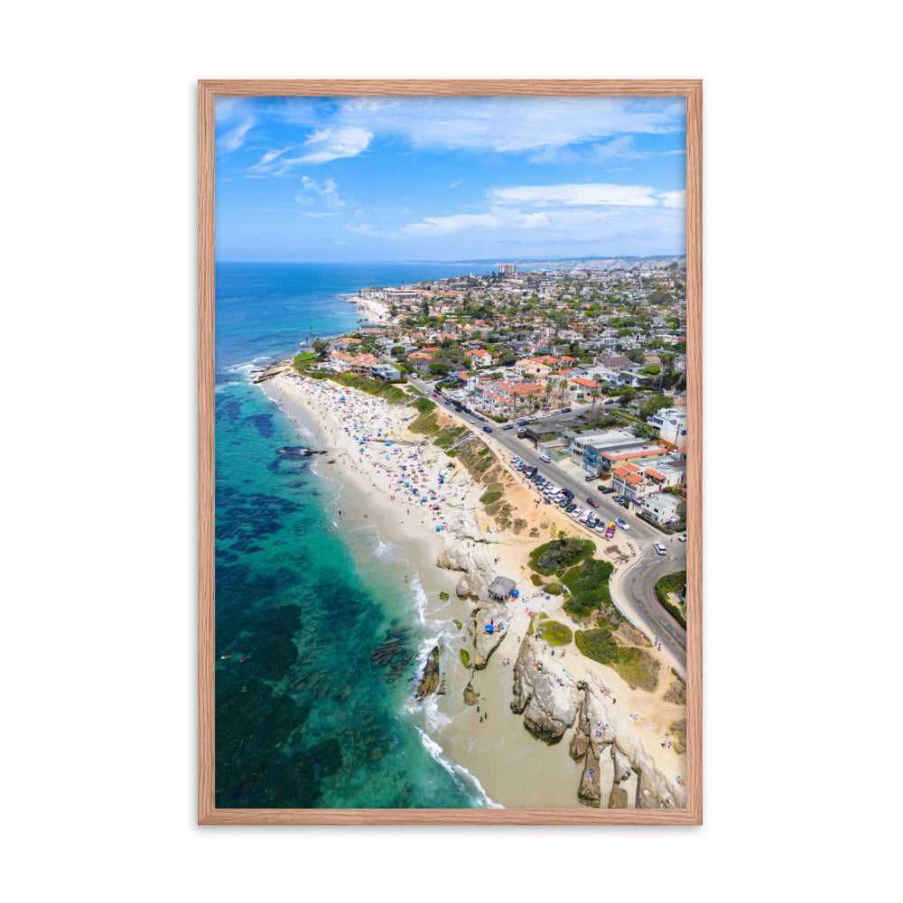 Windansea Summer Framed poster
