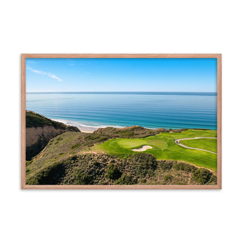 Golf Torrey Pines Framed poster