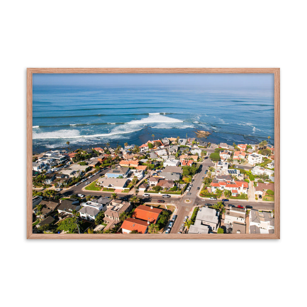 Birdrock Is Breaking Framed poster