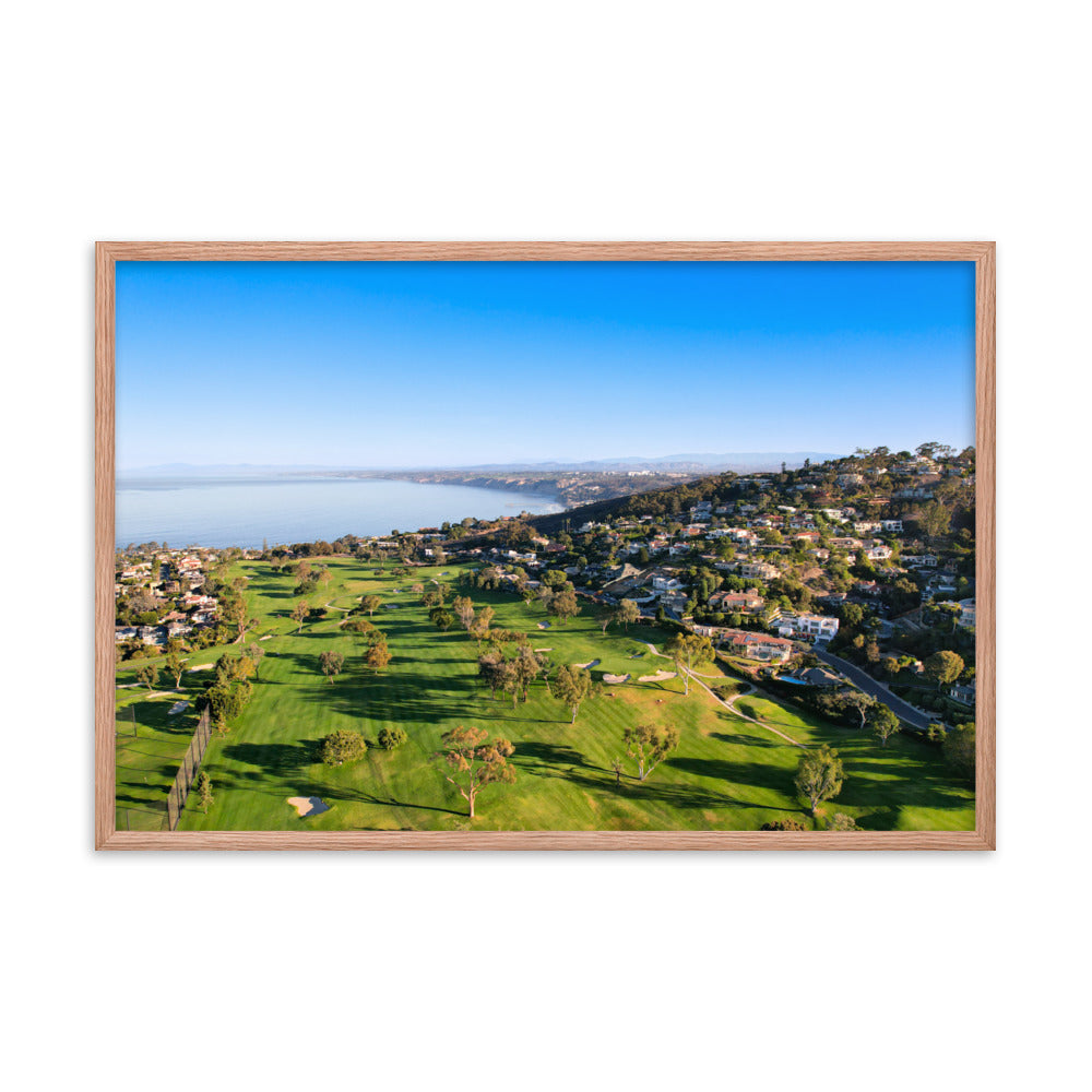 Morning At The Country Club Framed poster