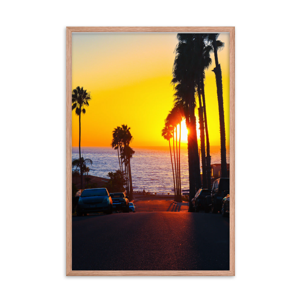 Palomar Ave Framed poster