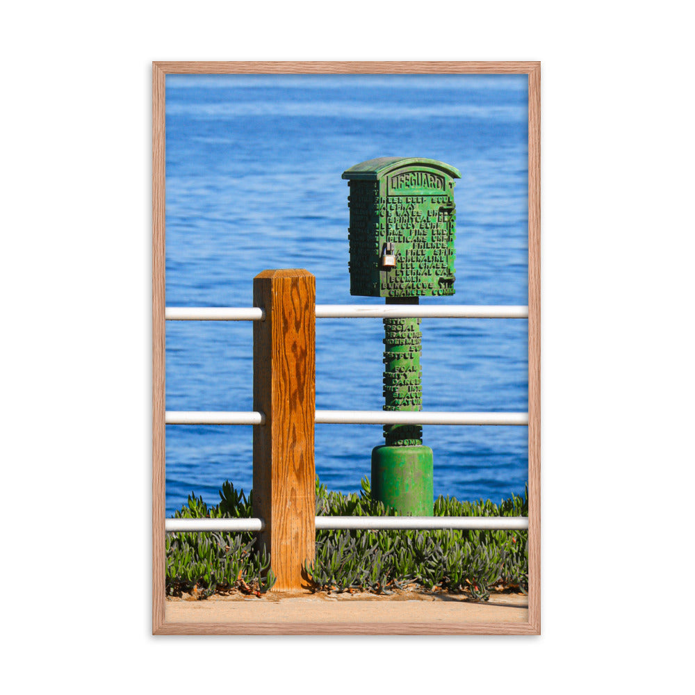 What's In The Box Framed poster