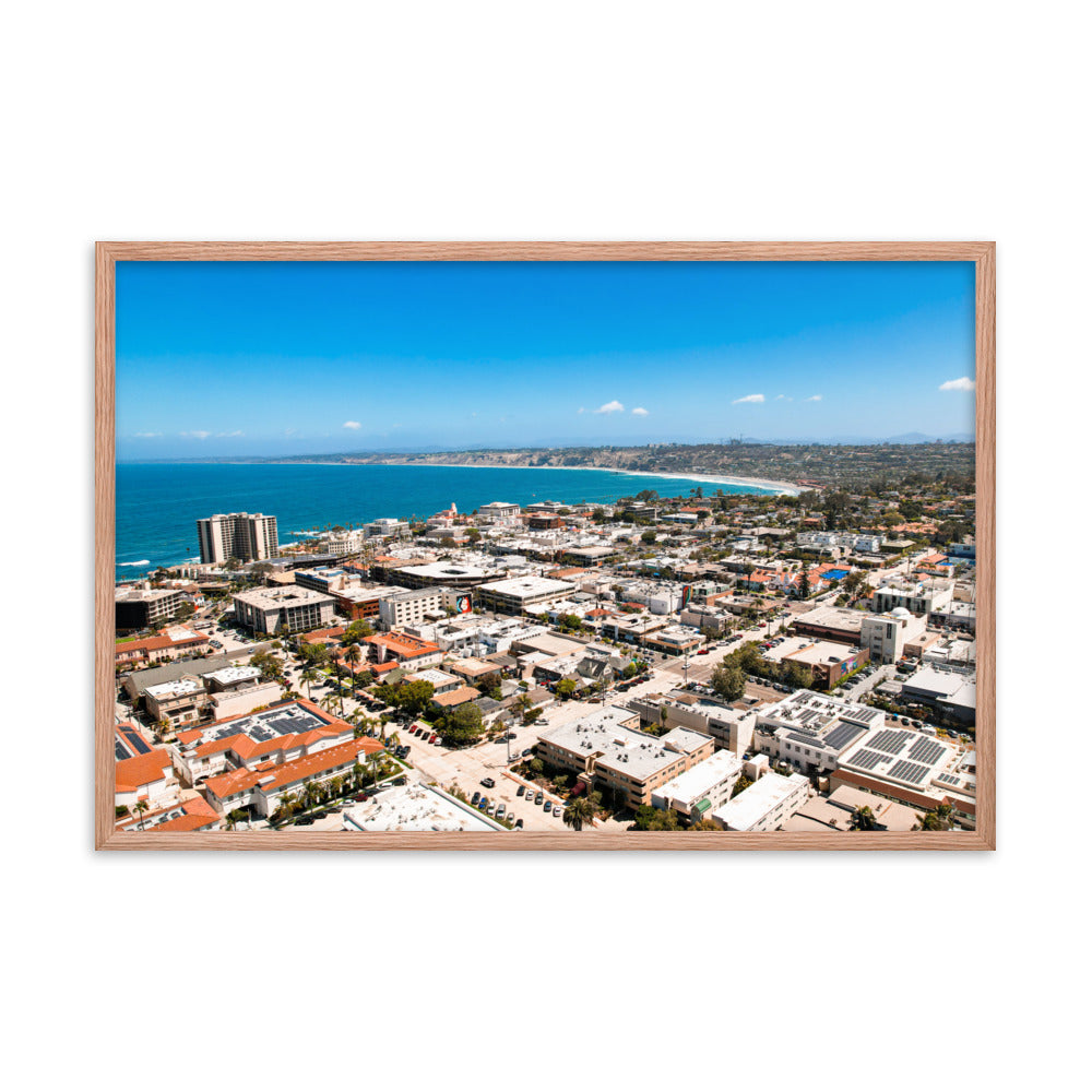 La Jolla Village Framed poster