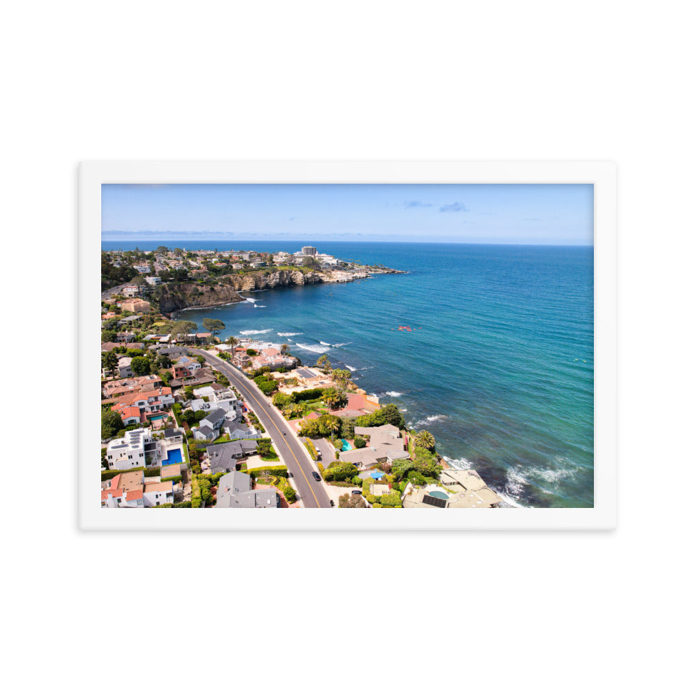 La Jolla Cove Framed poster