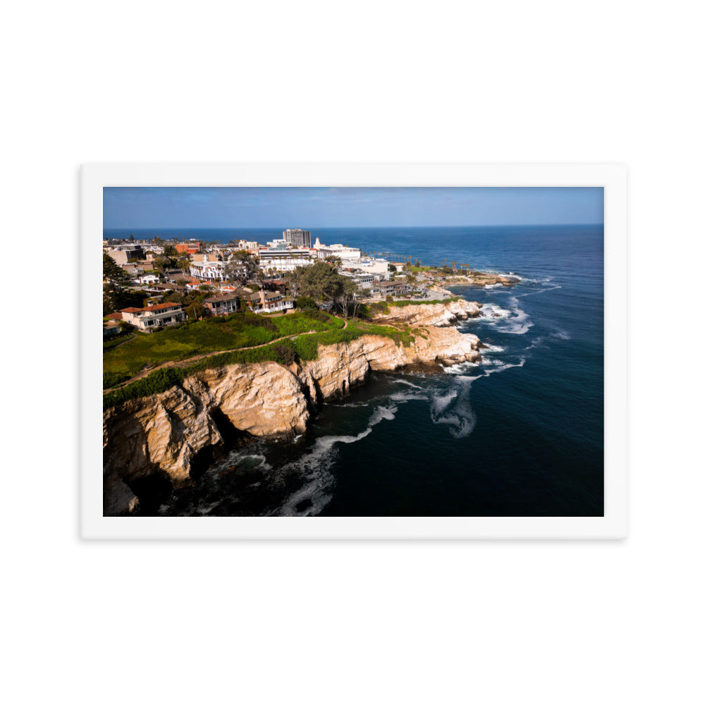 La Jolla Cove Framed poster