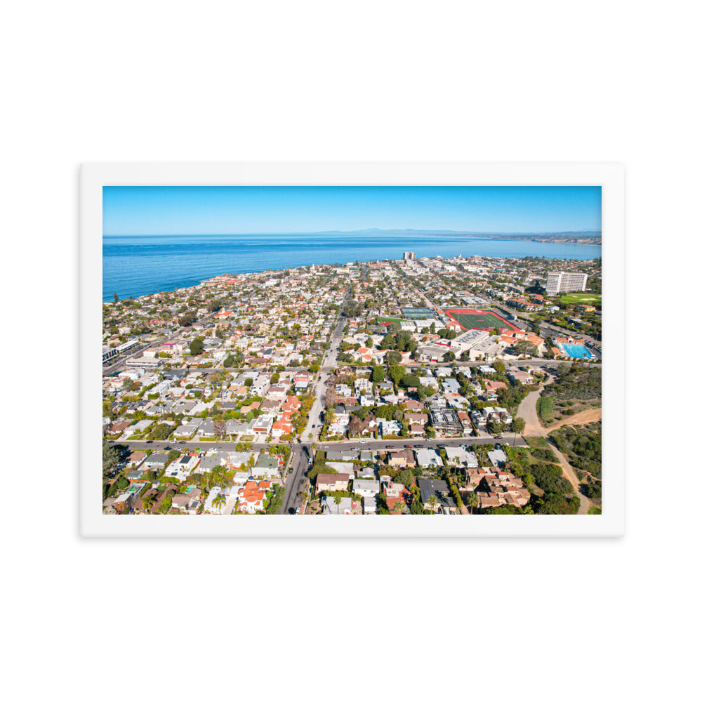 La Jolla Mesa Framed poster
