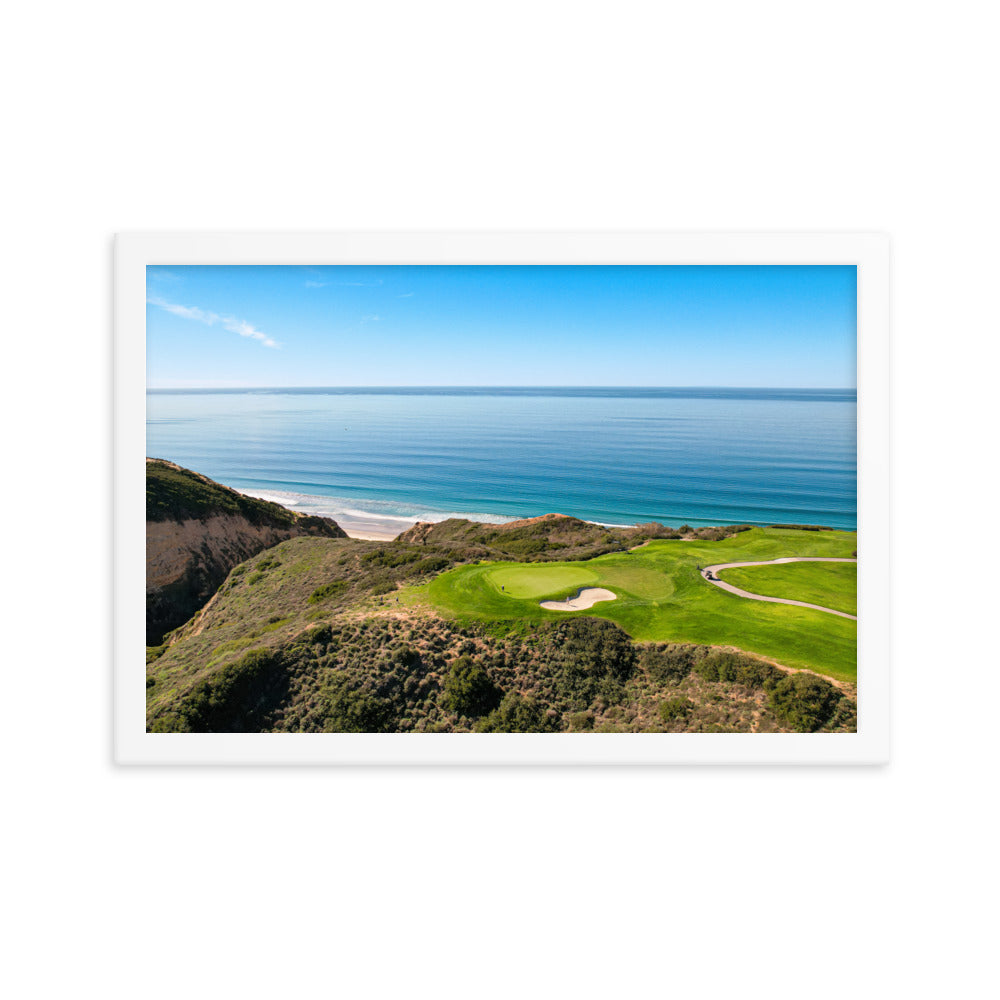 Golf Torrey Pines Framed poster