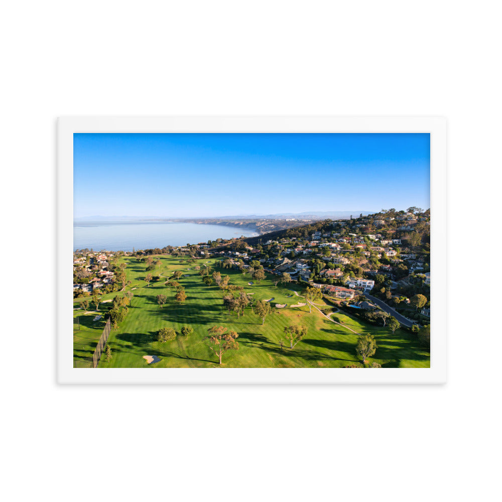 Morning At The Country Club Framed poster