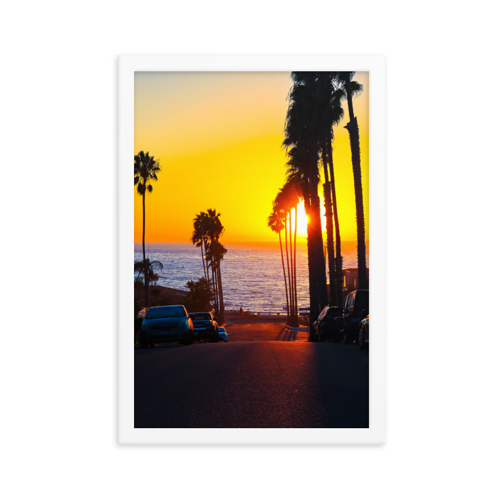 Palomar Ave Framed poster
