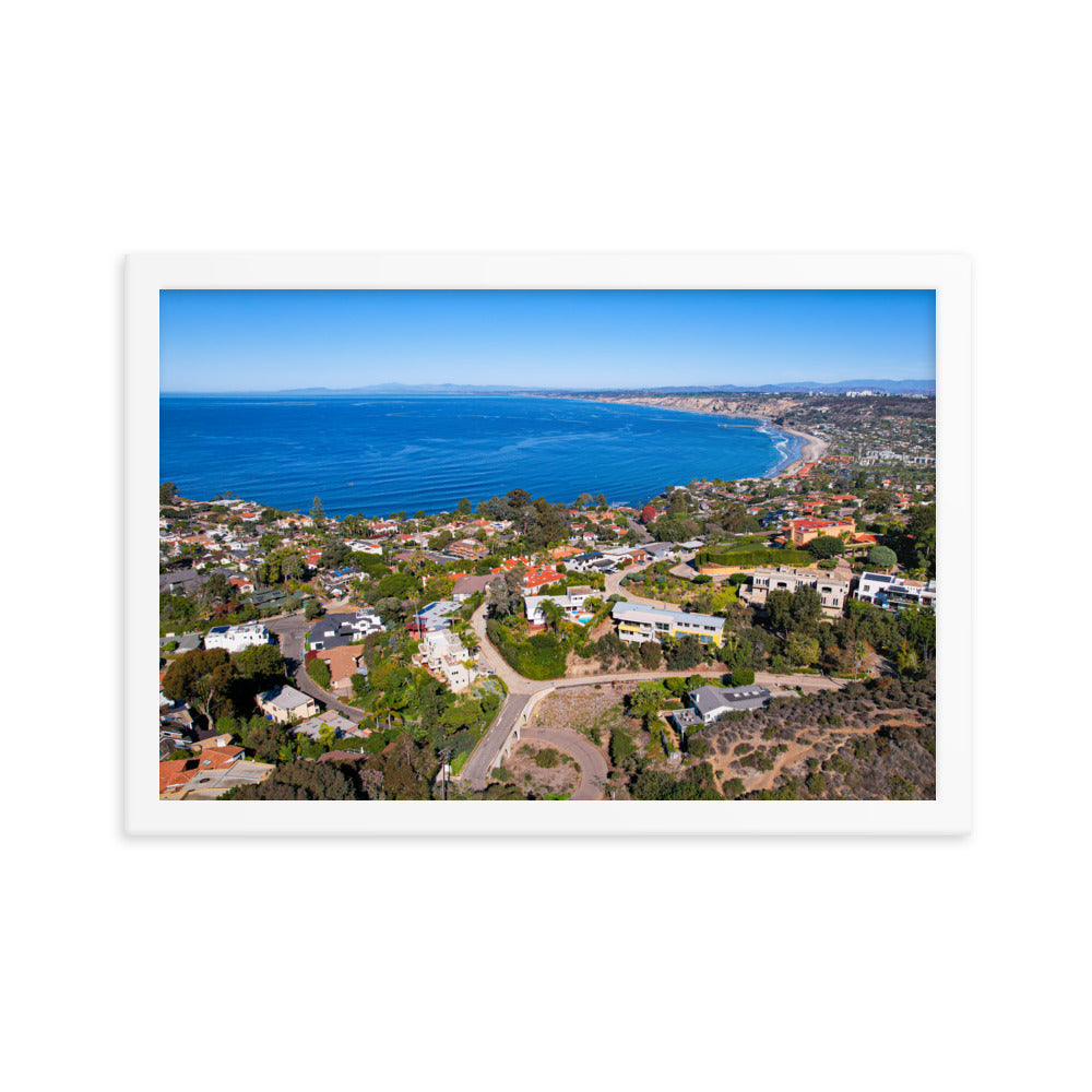 La Jolla Bay Framed poster