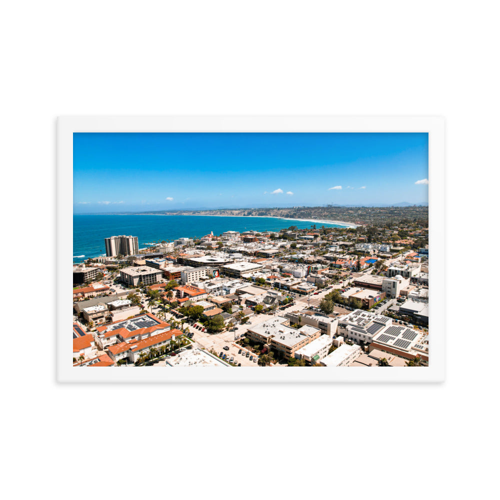 La Jolla Village Framed poster