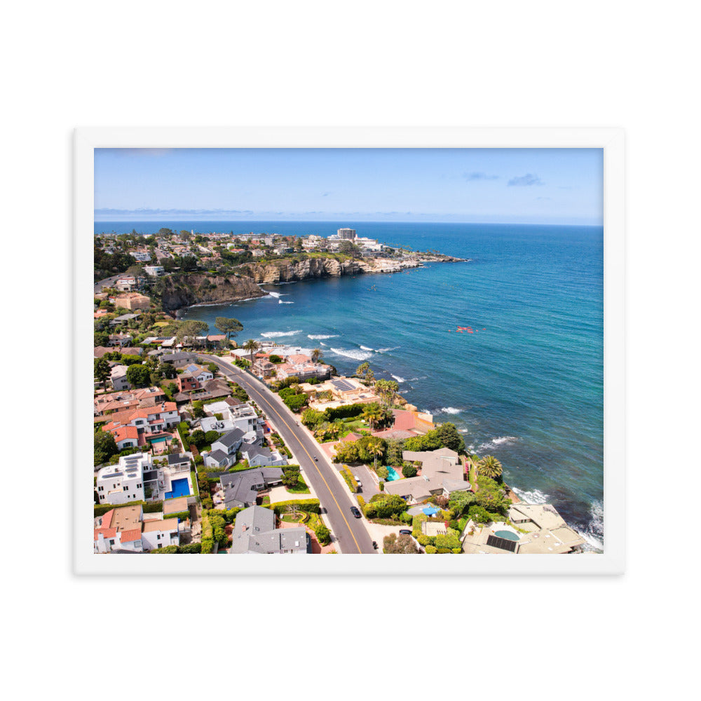 La Jolla Cove Framed poster