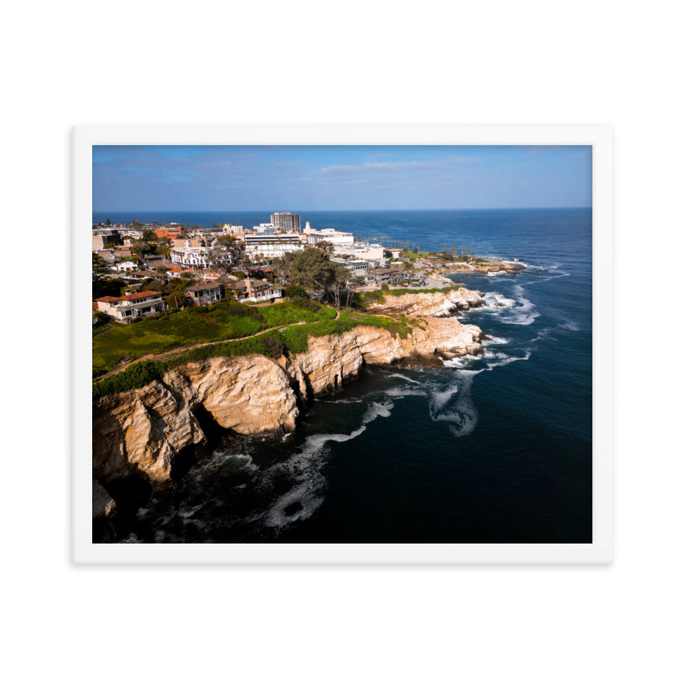 La Jolla Cove Framed poster
