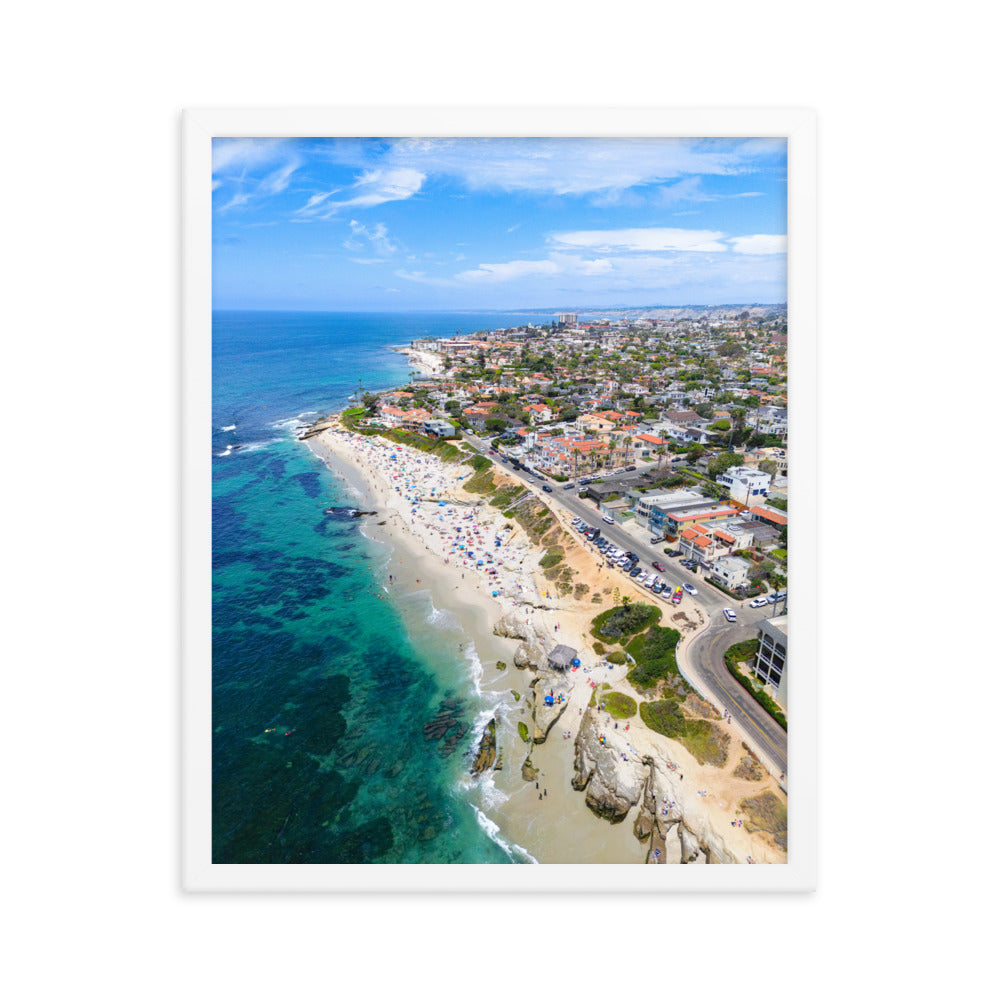 Windansea Summer Framed poster