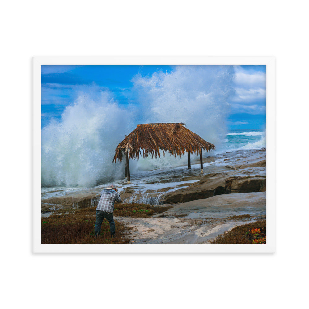 The Old Man & The Sea Framed poster