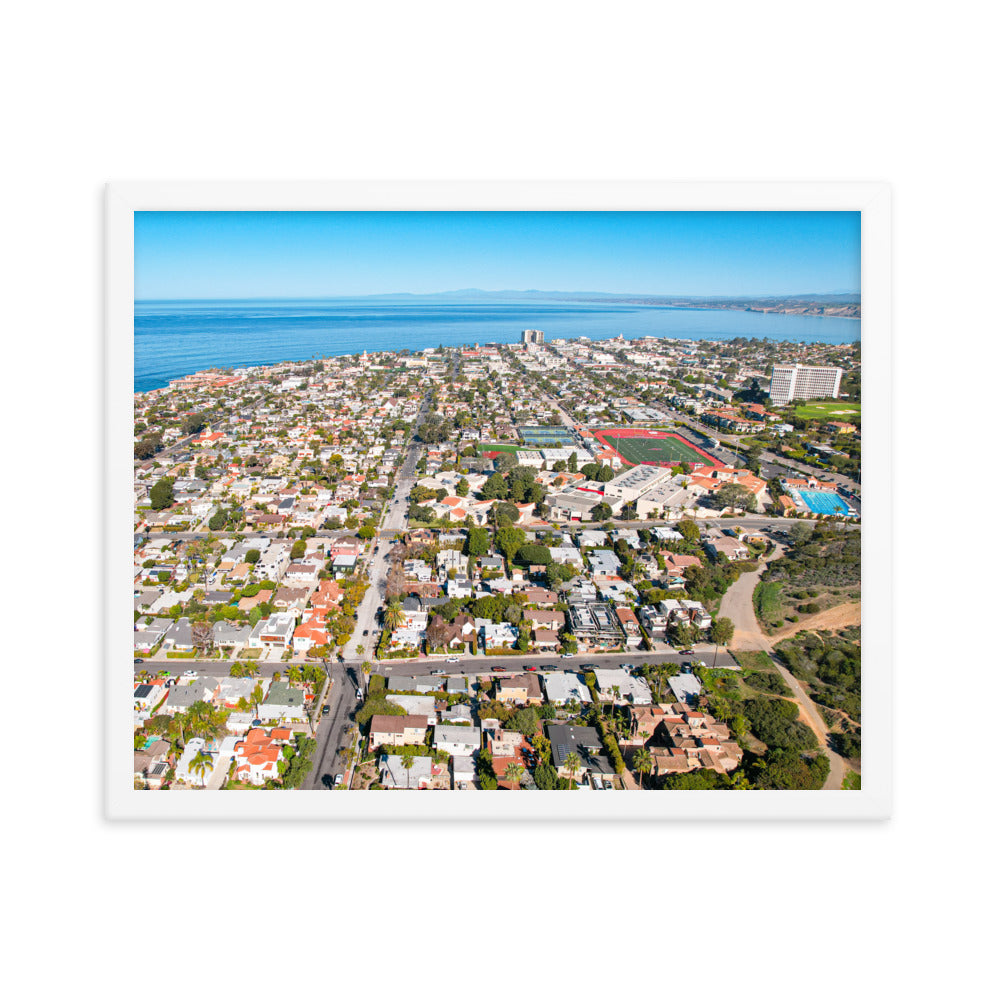La Jolla Mesa Framed poster
