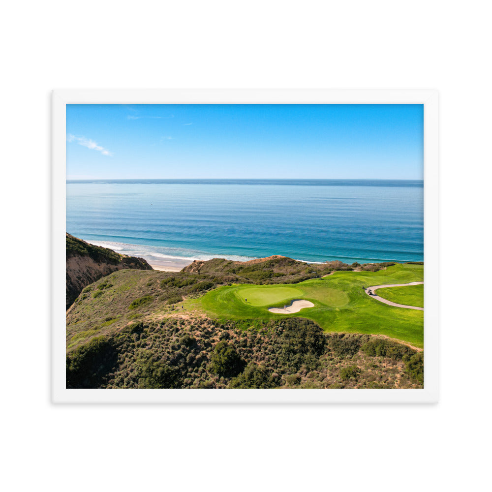 Golf Torrey Pines Framed poster