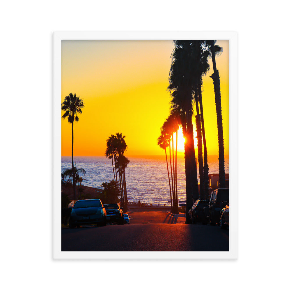 Palomar Ave Framed poster
