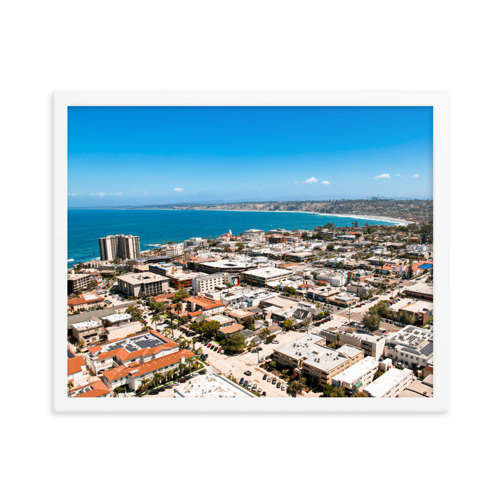 La Jolla Village Framed poster