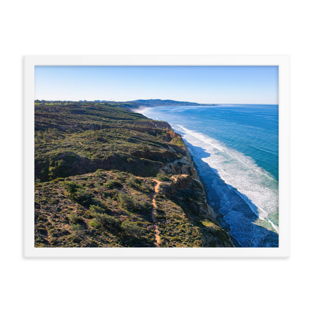 Morning Hike Framed poster