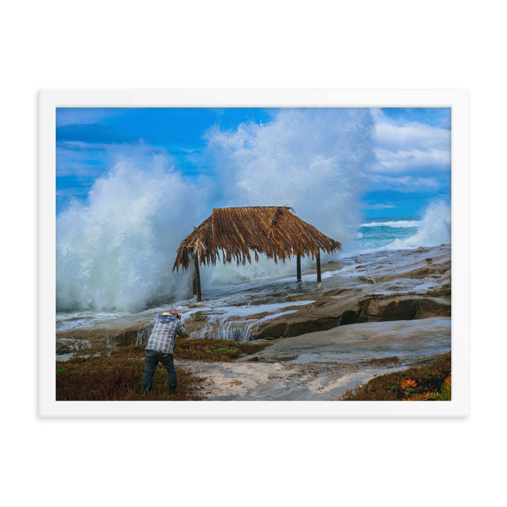 The Old Man & The Sea Framed poster