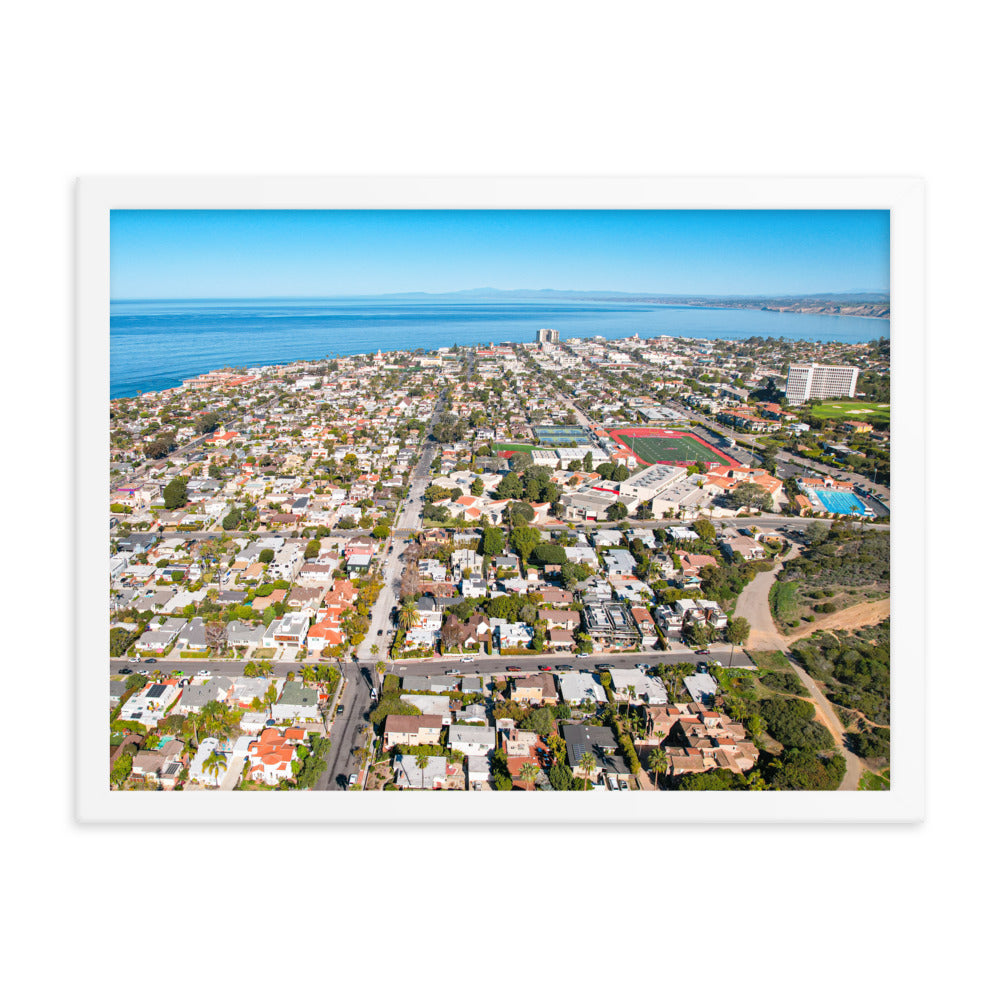 La Jolla Mesa Framed poster