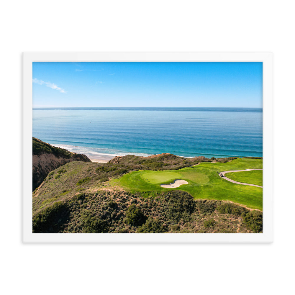 Golf Torrey Pines Framed poster