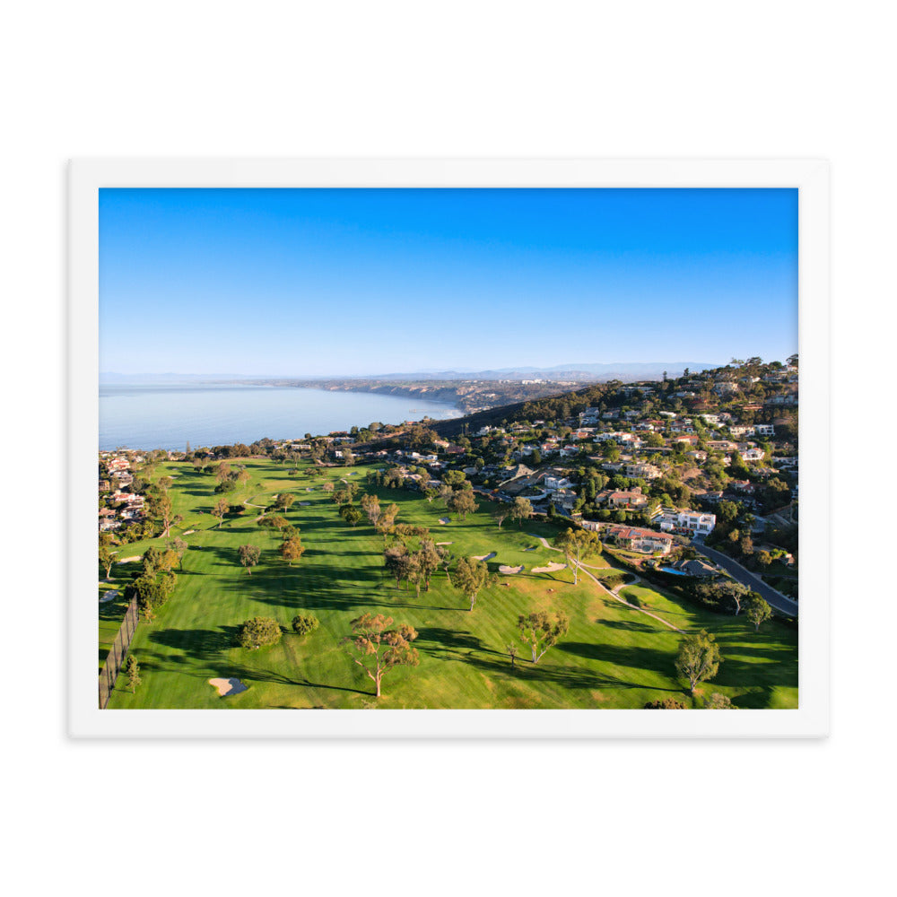 Morning At The Country Club Framed poster