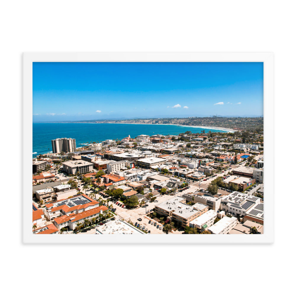 La Jolla Village Framed poster