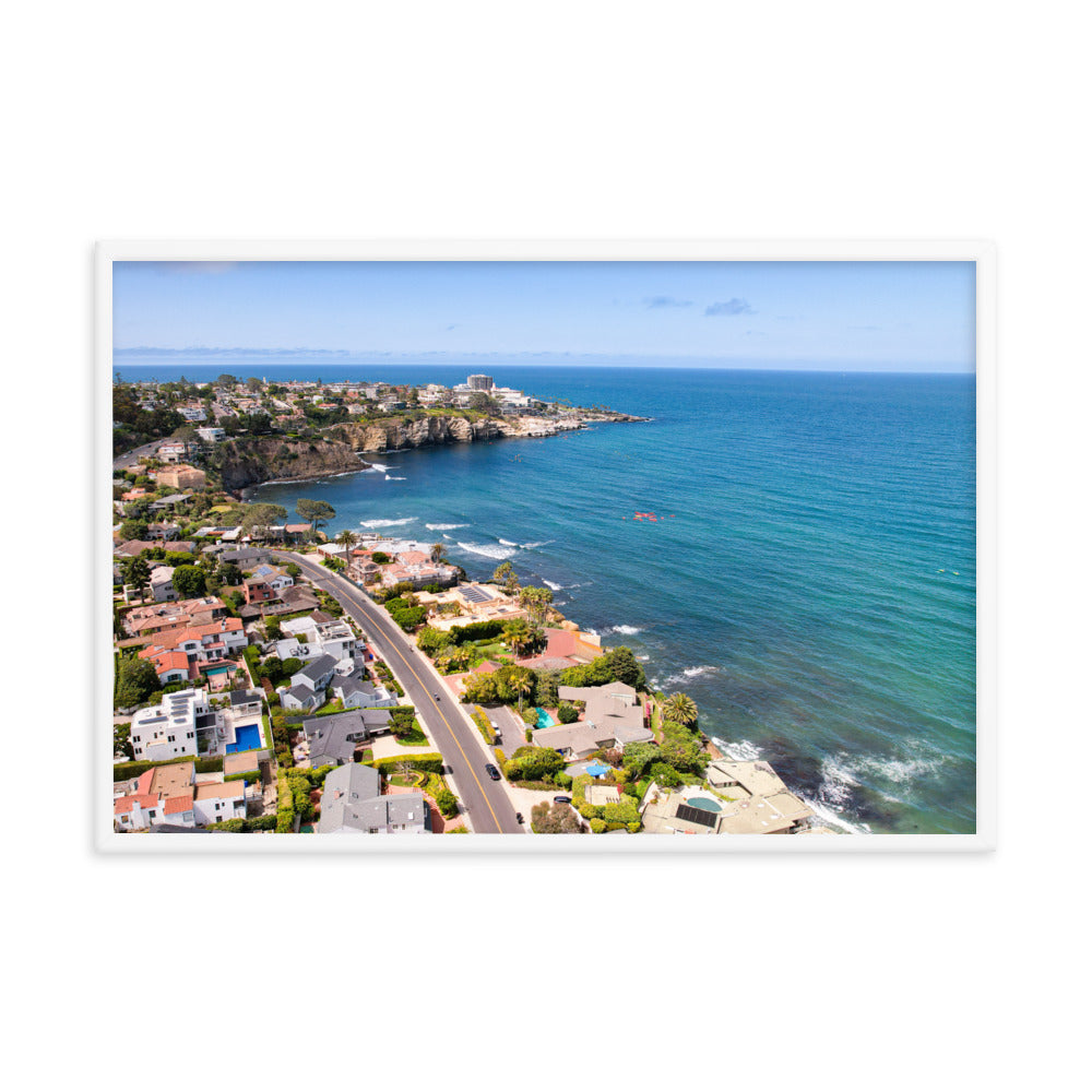 La Jolla Cove Framed poster
