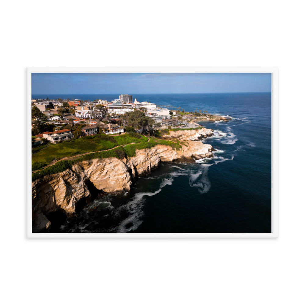 La Jolla Cove Framed poster