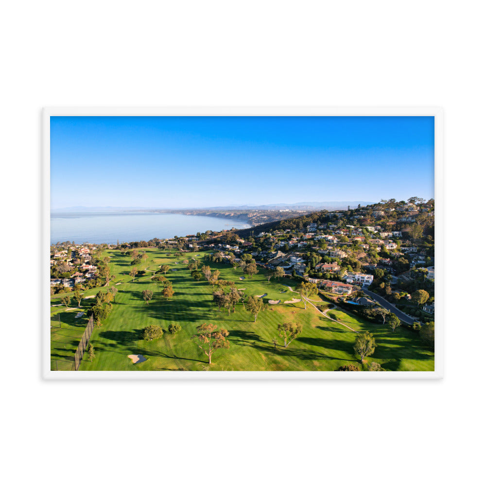 Morning At The Country Club Framed poster