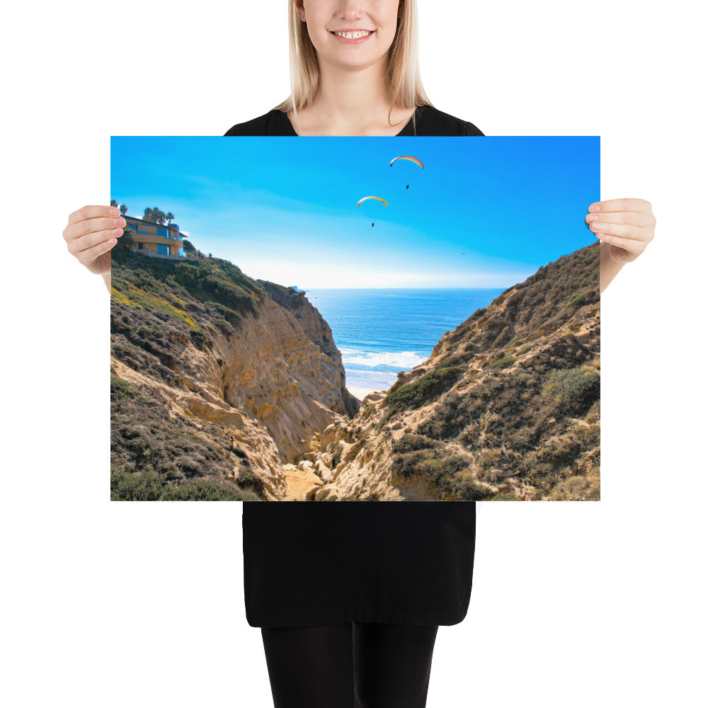 Ho Chi Minh Trail & Paragliders Poster