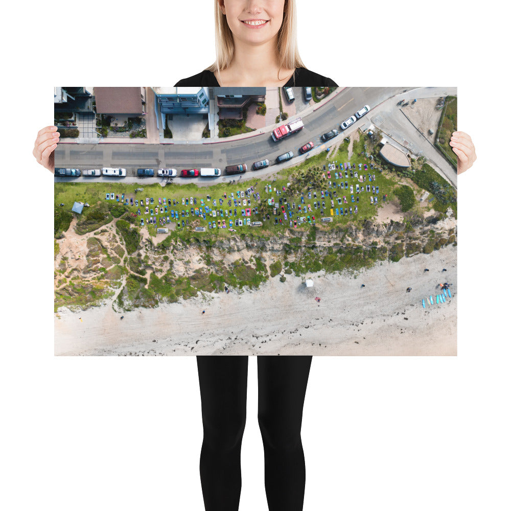 PB Yoga Poster Print