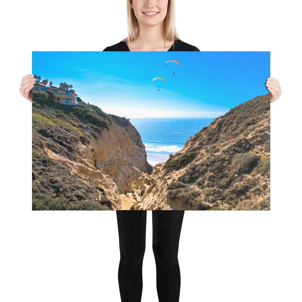Ho Chi Minh Trail & Paragliders Poster