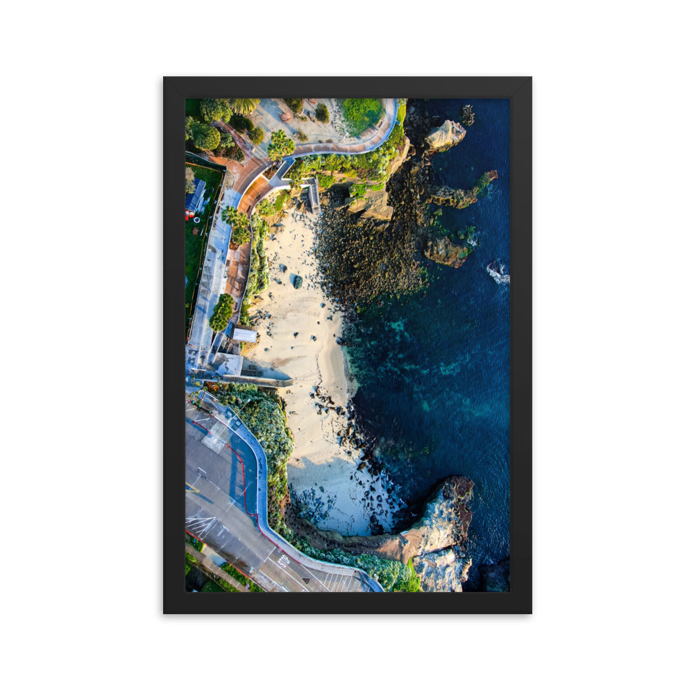 La Jolla Cove Framed poster